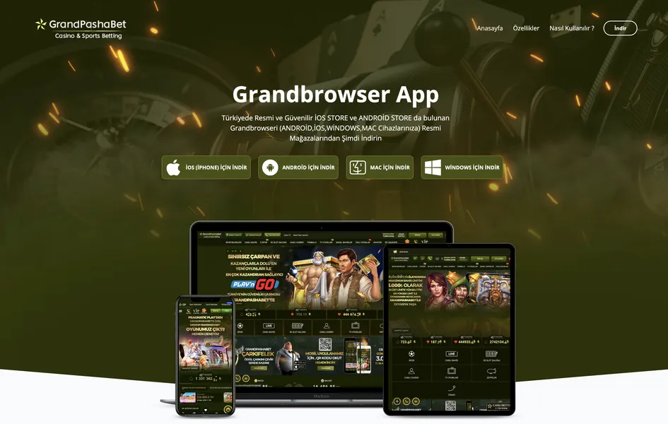 Grandpashabet mobil uygulama ve mobil site deneyimi